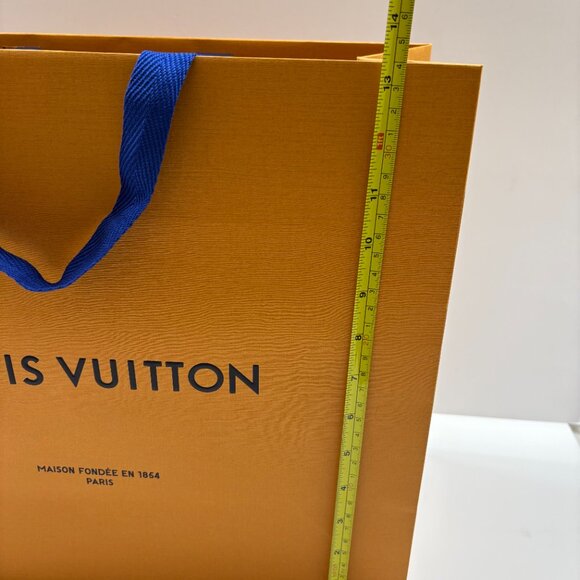 Louis Vuitton Empty Paper Shopping Bag - Med. Sized - New - Picture 6 of 6